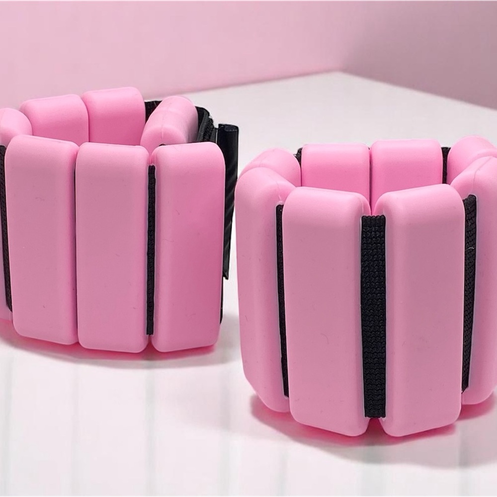 Pink Weighted Wristbands